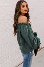 Load image into Gallery viewer, Rebecca Off The Shoulder Ruffle Top
