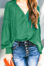Load image into Gallery viewer, Elena Lantern Sleeve Blouse
