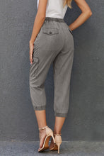 Load image into Gallery viewer, Caroline Drawstring Cargo Pocketed Joggers
