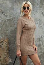 Load image into Gallery viewer, Cindy Bodycon Cutout Sweater Dress
